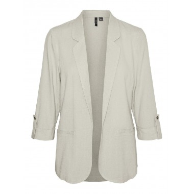 Vero moda giacca in lino jesmilo 3/4 loose blazer wvn ga noos